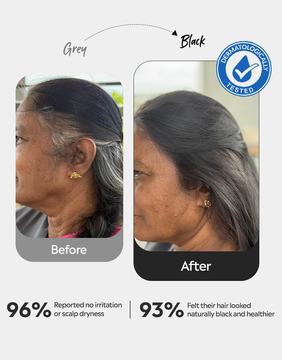 Deyga 100% Plant Based Hair Color - Black - Image 3